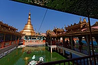Myanmar Birmanie Experience : pagode botataung, yangon