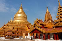 Myanmar Birmanie Experience : pagode Shwezigon, Bagan