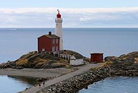 canada experience : phare-de-fisgard, le de vancouver, colombie britannique