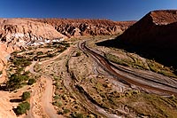 Chili, dsert Atacama : Pucar de Quitor