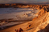 Chili, désert Atacama : valle de la Luna