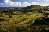 Île de Pâques : paysages du Nord Ouest