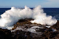 Île de Pâques : paysages de la côte Sud