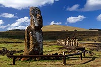 Île de Pâques : Ahu Tongariki