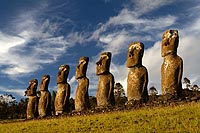 Île de Pâques : Ahu Akivi