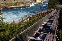 Alaska & Yukon : Whitehorse Fishladder and Dam